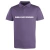 Coolchecker® studded polo Thumbnail